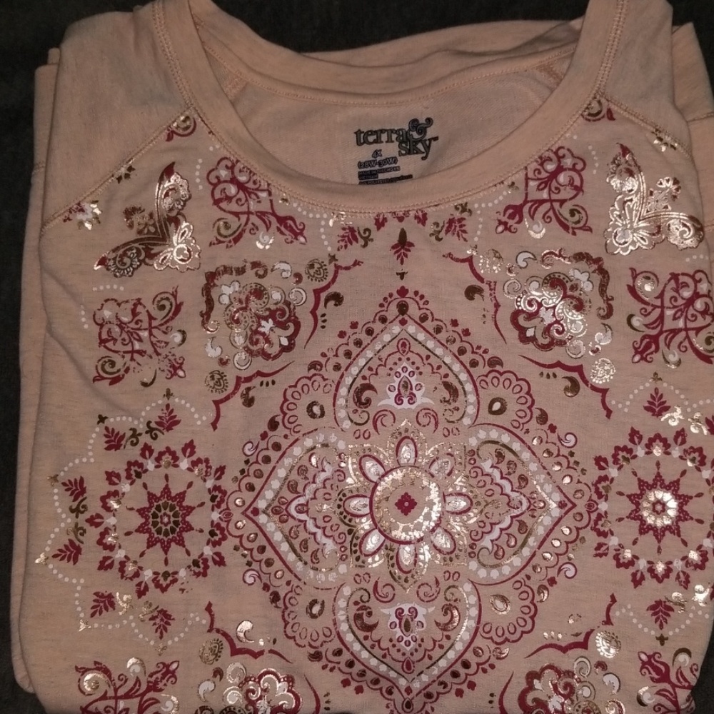 Terra & Sky lightweight sweatshirt